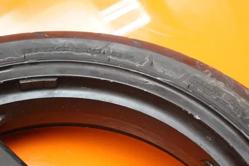 00-05 KAWASAKI NINJA ZX12R OEM STRAIGHT FRONT WHEEL RIM W TIRE 41073-1652-R2