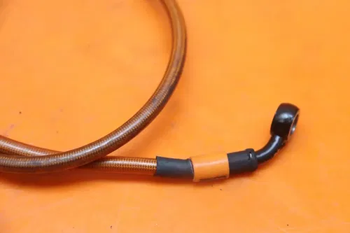 2004 SUZUKI GSXR 1000 AFTERMARKET CORE BRAIDED  FRONT BRAKE CALIPER HOSES LINES