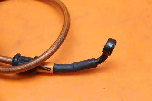 2004 SUZUKI GSXR 1000 AFTERMARKET CORE BRAIDED  FRONT BRAKE CALIPER HOSES LINES