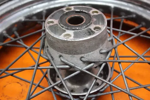 2002 Harley-Davidson Road King FLHR OEM STRAIGHT REAR WHEEL RIM W TIRE