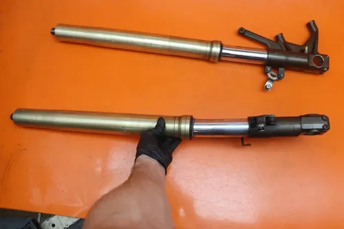 2006-2011 KAWASAKI NINJA ZX14 OEM FRONT FORKS SHOCK SUSPENSION SET PAIR