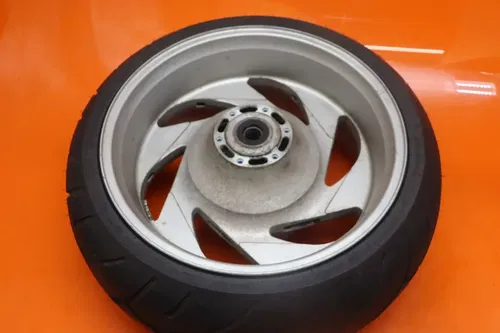 06-09 SUZUKI BOULEVARD M109R OEM REAR BACK WHEEL RIM with NICE SHINKO TIRE