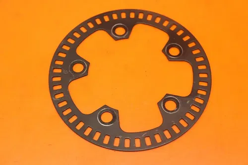 2013-2017 KAWASAKI NINJA ZX6R OEM STRAIGHT FRONT WHEEL ABS BRAKE RING DISC