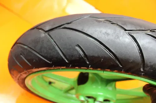 2013-2017 KAWASAKI NINJA ZX6R OEM STRAIGHT FRONT WHEEL RIM W SHINKO TIRE