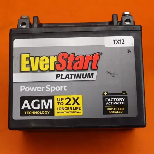 09-11 KAWASAKI NINJA 650R AGM EVERSTART BATTERY 26012-0109