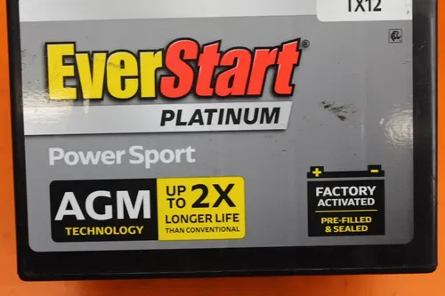 09-11 KAWASAKI NINJA 650R AGM EVERSTART BATTERY 26012-0109