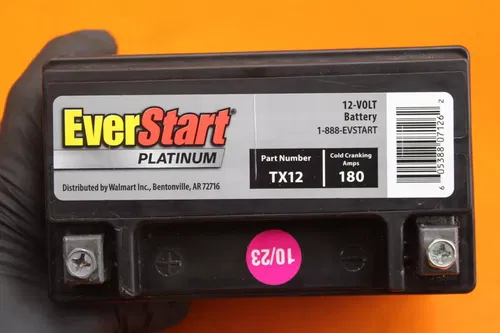 09-11 KAWASAKI NINJA 650R AGM EVERSTART BATTERY 26012-0109