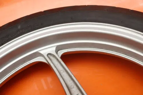 2011-2013 HONDA CBR 250R OEM STRAIGHT FRONT WHEEL RIM W TIRE