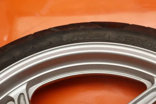 2011-2013 HONDA CBR 250R OEM STRAIGHT FRONT WHEEL RIM W TIRE