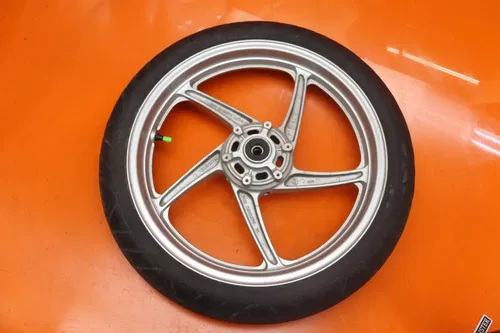 2011-2013 HONDA CBR 250R OEM STRAIGHT FRONT WHEEL RIM W TIRE