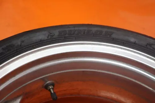00-01 KAWASAKI NINJA ZX12R OEM STRAIGHT REAR WHEEL BACK RIM W TIRE