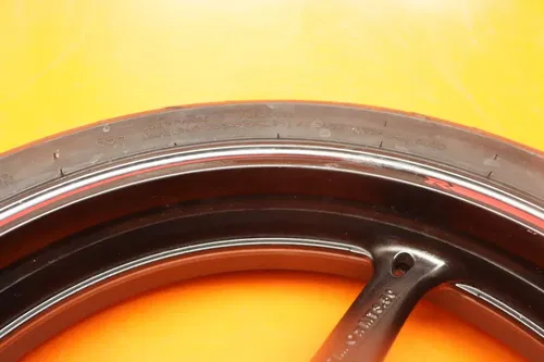 09-16 2015 SUZUKI GSXR 1000 OEM STRAIGHT FRONT WHEEL RIM W TIRE
