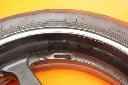 2009-2012 HONDA CBR600RR OEM REAR WHEEL BACK RIM W TIRE