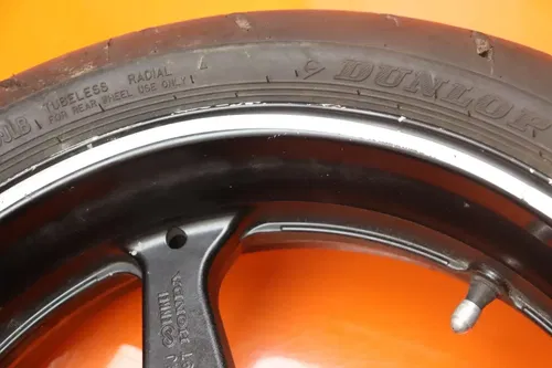 2009-2012 HONDA CBR600RR OEM REAR WHEEL BACK RIM W TIRE