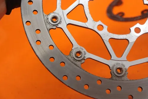 2013-2017 TRIUMPH DAYTONA 675 OEM FRONT LEFT RIGHT BRAKE ROTORS DISCS