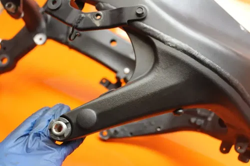 2013-2017 KAWASAKI NINJA ZX6R STRAIGHT FRAME CHASSIS C 386-334-6729 4 DETAILS