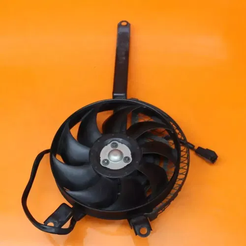 02-05 KAWASAKI NINJA ZX12R zx12 OEM RIGHT ENGINE RADIATOR COOLING FAN MOTOR