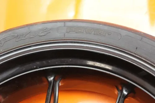 03-06 DUCATI 749 OEM STRAIGHT REAR WHEEL BACK RIM W TIRE