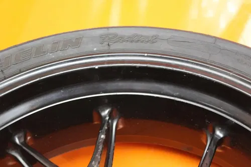 03-06 DUCATI 749 OEM STRAIGHT REAR WHEEL BACK RIM W TIRE