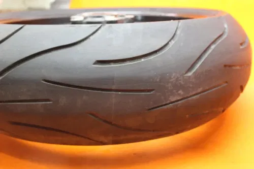 03-06 DUCATI 749 OEM STRAIGHT REAR WHEEL BACK RIM W TIRE