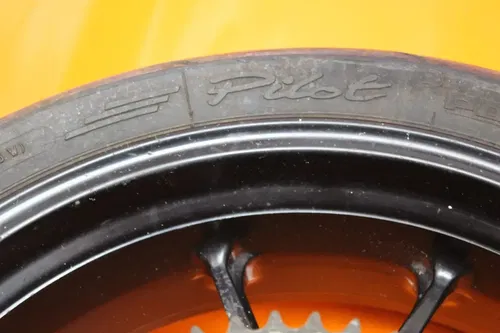 03-06 DUCATI 749 OEM STRAIGHT REAR WHEEL BACK RIM W TIRE