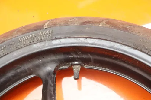 04-08 YAMAHA YZF R1 OEM FRONT WHEEL RIM W TIRE