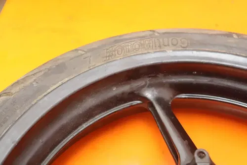 04-08 YAMAHA YZF R1 OEM FRONT WHEEL RIM W TIRE