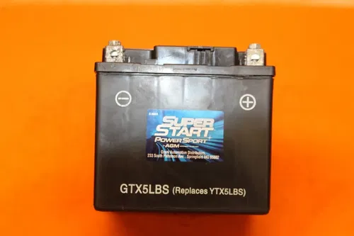 01-05 YAMAHA YZF R6 AGM BATTERY SUPER START GTX5LBS