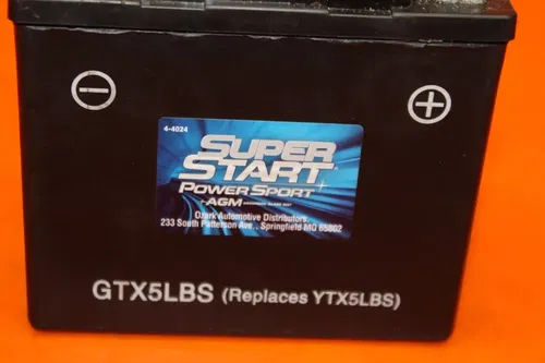 01-05 YAMAHA YZF R6 AGM BATTERY SUPER START GTX5LBS