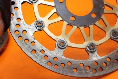 00-03 KAWASAKI NINJA ZX12R STR8 NG BRAKES FRONT LEFT RIGHT BRAKE ROTORS DISCS