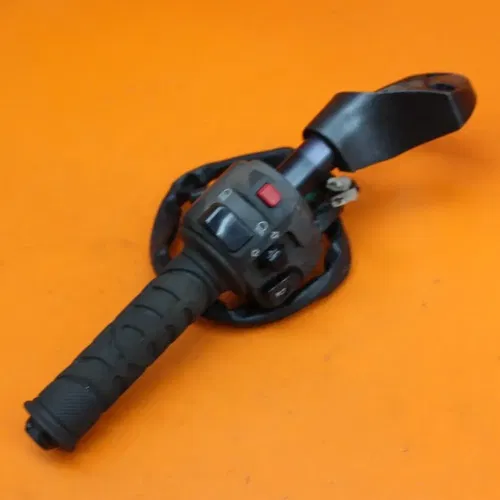 2006-2009 KAWASAKI NINJA ZX14 ZX14R OEM LEFT CLIP ON HANDLEBAR W SWITCHES