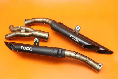 2004-2006 YAMAHA YZF R1 TOCE DUAL EXHAUST PIPE MUFFLER SLIP ON CAN SILENCERS