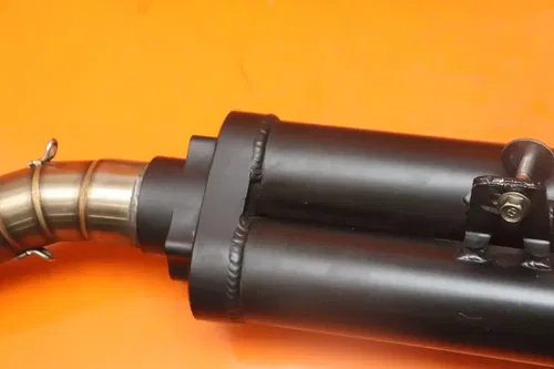 2004-2006 YAMAHA YZF R1 TOCE DUAL EXHAUST PIPE MUFFLER SLIP ON CAN SILENCERS