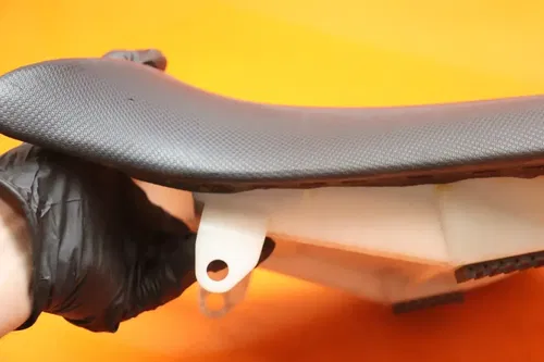 07-08 KAWASAKI NINJA ZX6R OEM FRONT DRIVERS SEAT PAD SADDLE PILLION