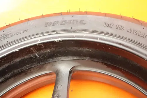 03-09 YAMAHA YZF R6 06-09 R6S OEM REAR WHEEL BACK RIM W TIRE