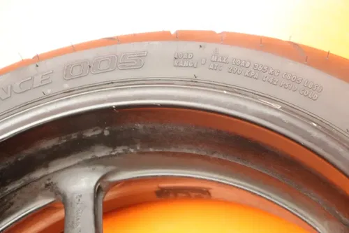 03-09 YAMAHA YZF R6 06-09 R6S OEM REAR WHEEL BACK RIM W TIRE