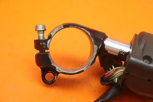2007-2008 KAWASAKI NINJA ZX6R OEM LEFT CLIP ON HANDLEBAR with SWITCHES