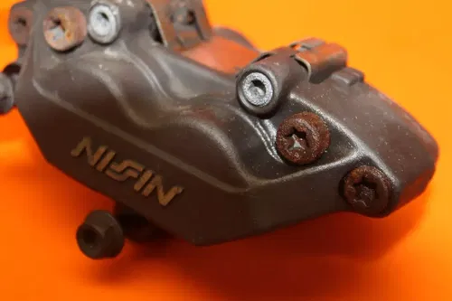 01-06 HONDA CBR600F4I OEM RIGHT LEFT FRONT BRAKE CALIPER SET WITH PADS