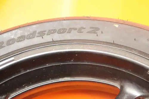 2009-2016 YAMAHA FZ6R OEM STRAIGHT REAR WHEEL BACK RIM W TIRE