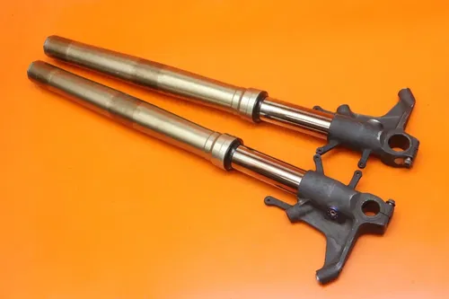 2009-2011 SUZUKI GSXR 1000 OEM STRAIGHT FRONT FORKS SHOCK SUSPENSION SET PAIR