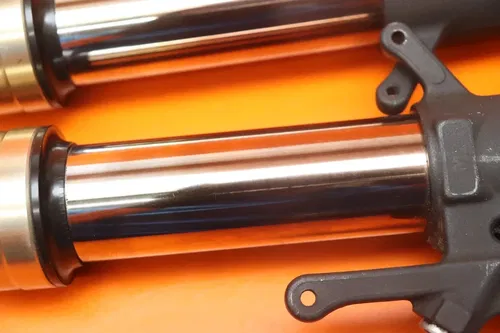 2009-2011 SUZUKI GSXR 1000 OEM STRAIGHT FRONT FORKS SHOCK SUSPENSION SET PAIR