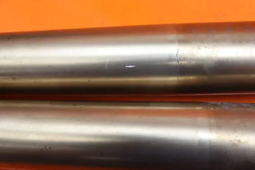 2009-2011 SUZUKI GSXR 1000 OEM STRAIGHT FRONT FORKS SHOCK SUSPENSION SET PAIR