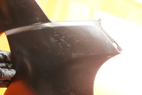 2009 YAMAHA YZF R6 OEM LEFT LOWER MID UPPER SIDE FAIRING COWL