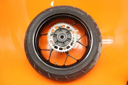 17-25 HONDA CBR1000RR OEM STRAIGHT REAR WHEEL BACK RIM W TIRE ***NO DENTS***