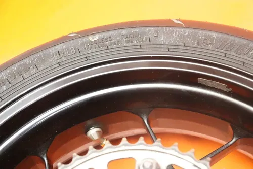 17-25 HONDA CBR1000RR OEM STRAIGHT REAR WHEEL BACK RIM W TIRE ***NO DENTS***