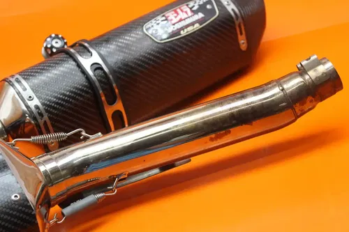 08-19 SUZUKI BUSA GSXR1300R CARBON FIBER YOSHIMURA EXHAUST PIPE DUAL MUFFLERS