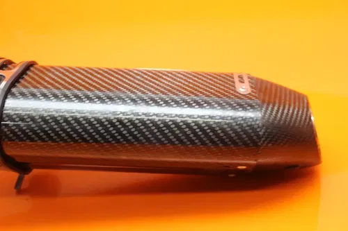 08-19 SUZUKI BUSA GSXR1300R CARBON FIBER YOSHIMURA EXHAUST PIPE DUAL MUFFLERS
