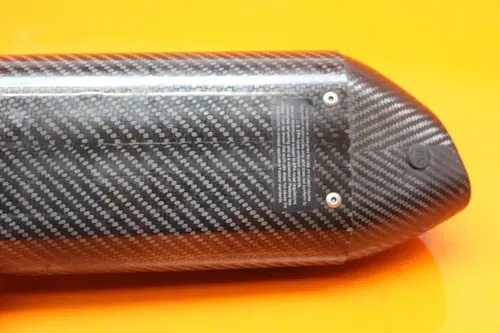 08-19 SUZUKI BUSA GSXR1300R CARBON FIBER YOSHIMURA EXHAUST PIPE DUAL MUFFLERS