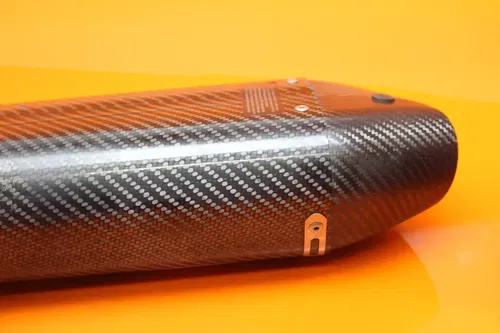 08-19 SUZUKI BUSA GSXR1300R CARBON FIBER YOSHIMURA EXHAUST PIPE DUAL MUFFLERS