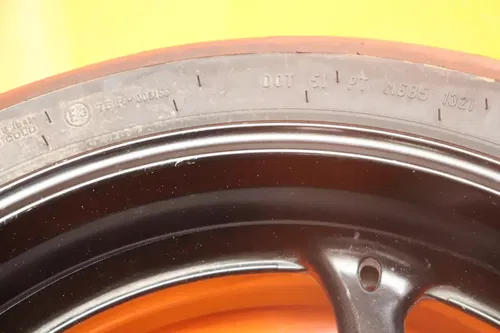 08-09 SUZUKI GSXR 600 750 REAR WHEEL BACK RIM W TIRE